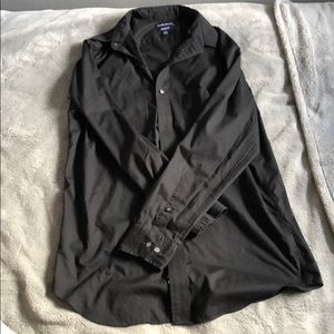 Black Button Down